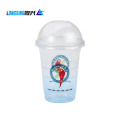 Hersteller Großhandel Food Grade Havenable 12 Unzen Custom Logo Gedrucktes klares Plastikboba -Teetasse für Plastik